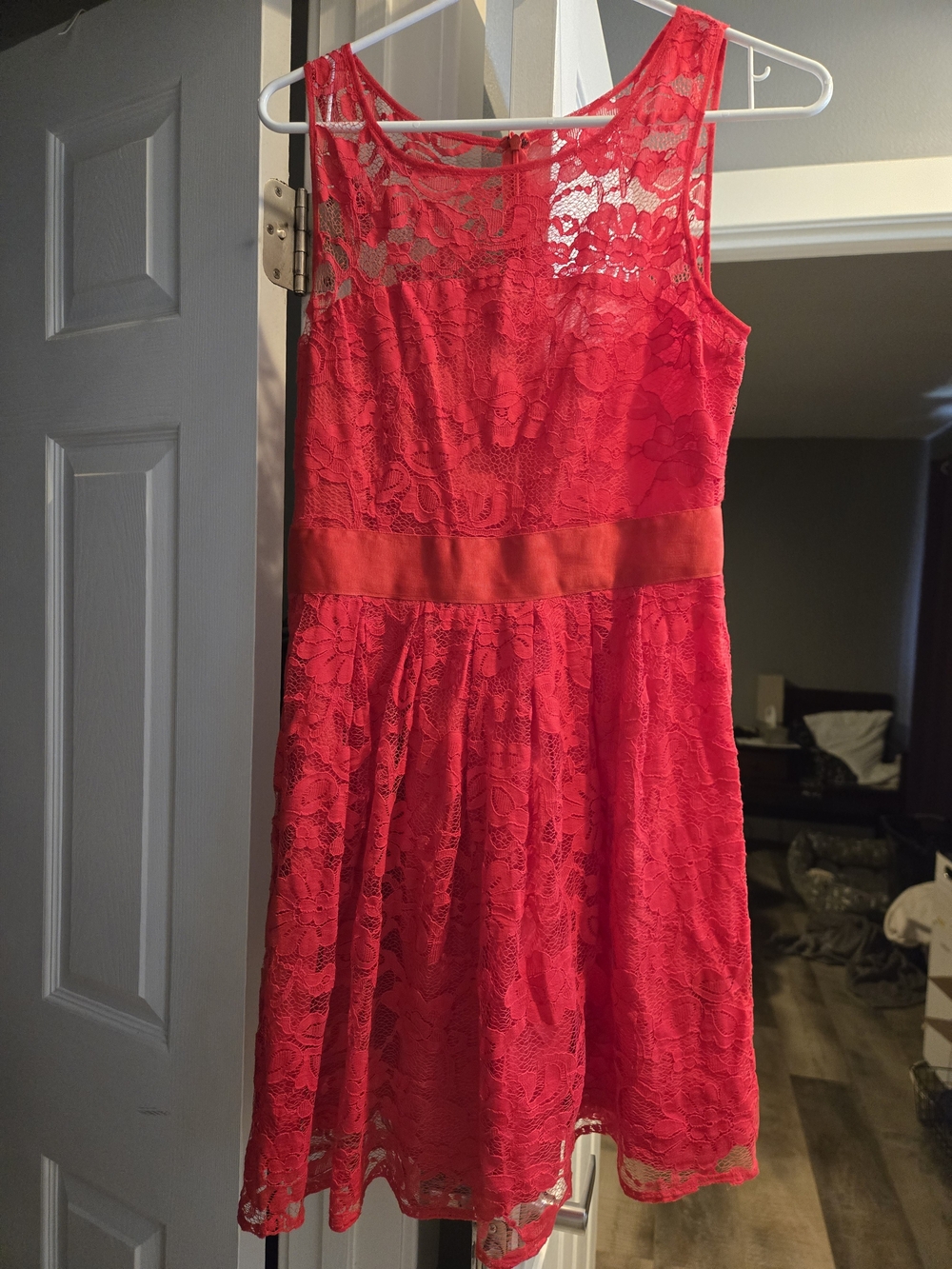 BB Dakota Red Lace Dress